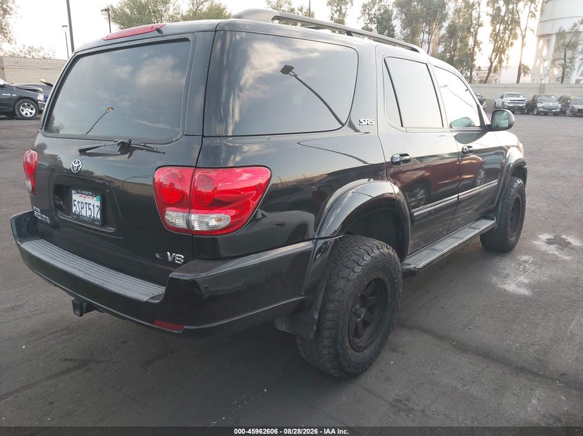 TOYOTA SEQUOIA 2006 VIN 5TDZT34A16S267544