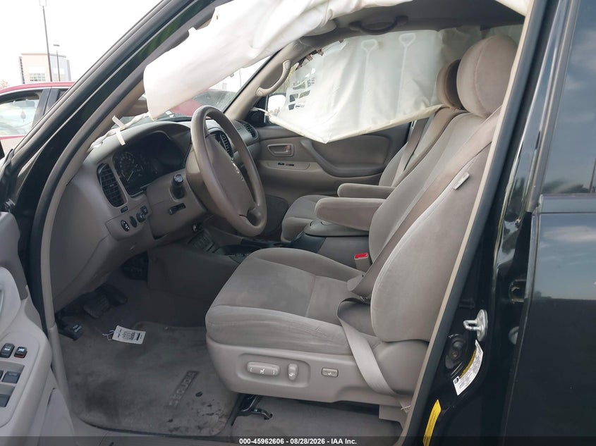 TOYOTA SEQUOIA 2006 VIN 5TDZT34A16S267544