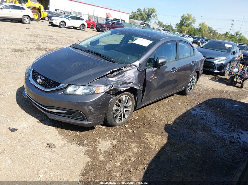 2015 HONDA CIVIC auction photo 2