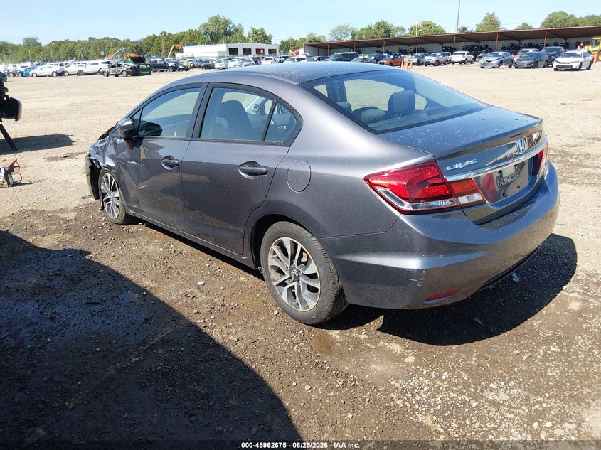 2015 HONDA CIVIC auction photo 3