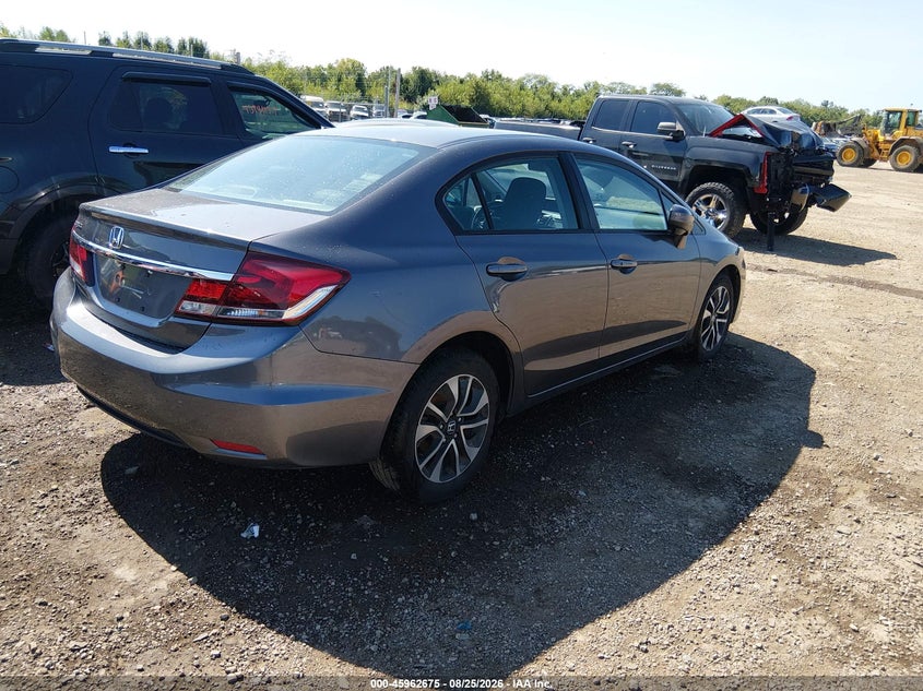 2015 HONDA CIVIC auction photo 4