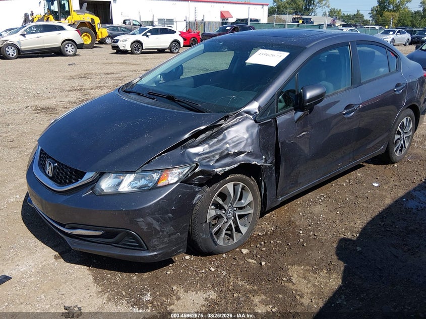 2015 HONDA CIVIC auction photo 6