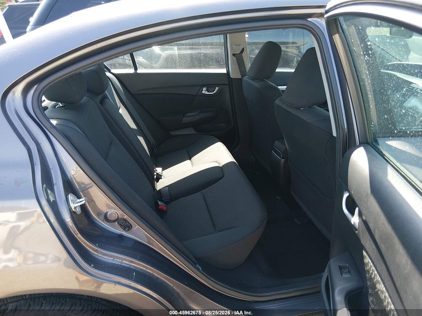2015 HONDA CIVIC auction photo 8