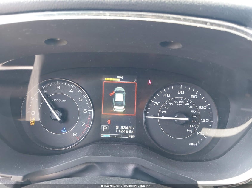 2020 SUBARU IMPREZA auction photo 7
