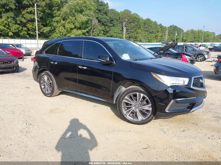 ACURA MDX 2019 VIN 5J8YD4H51KL006052