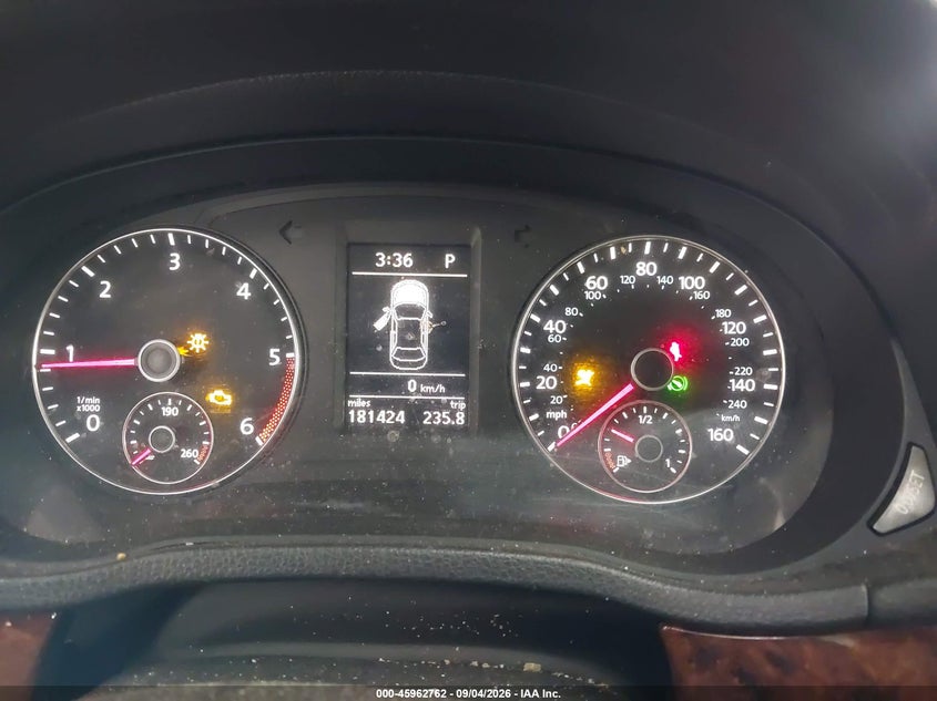 2012 VOLKSWAGEN PASSAT auction photo 7