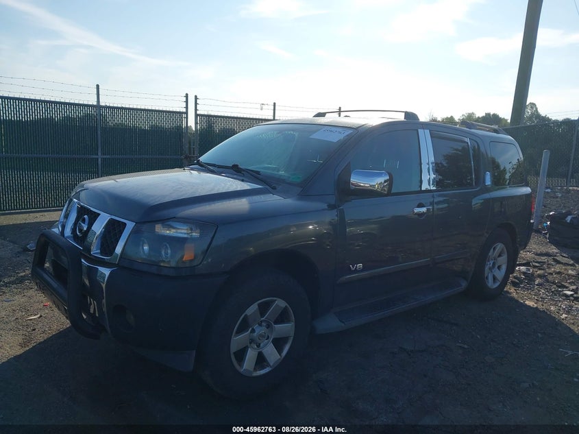 2006 Nissan Armada, Right Rear, IAAI, VIN 5N1AA08B06N741344 — photo 2