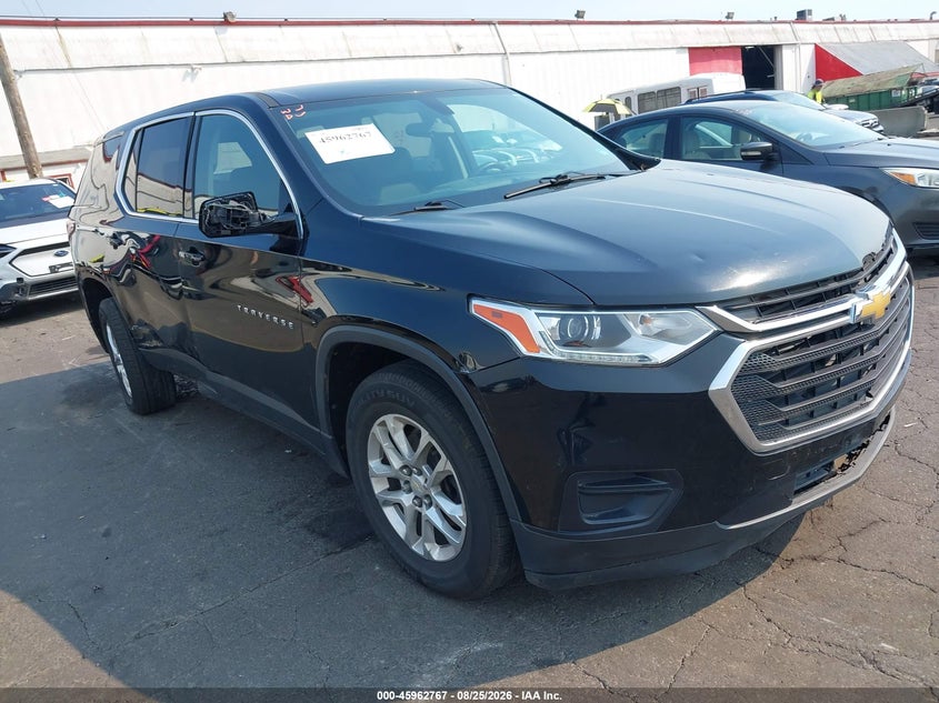 Vin: 1gnerfkw4jj104610, lot: 46461987, chevrolet traverse ls 2018 img_1