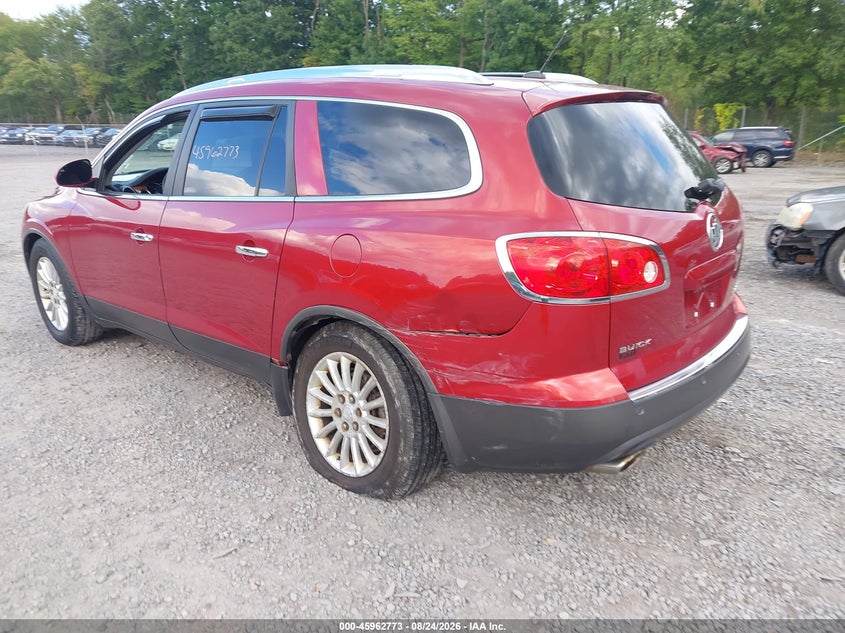 Vin: 5gakvced3cj299815, lot: 46461992, buick enclave leather 20123