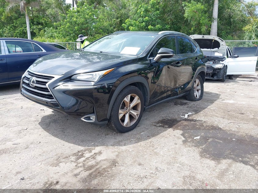 2017 Lexus NX, Левый бок, IAAI, VIN JTJYARBZ1H2067008 — фото 2