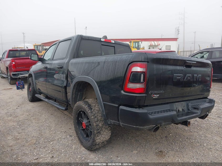 Vin: 1c6srflt1kn652310, lot: 46462005, ram 1500 rebel  4x4 5'7 box 20193