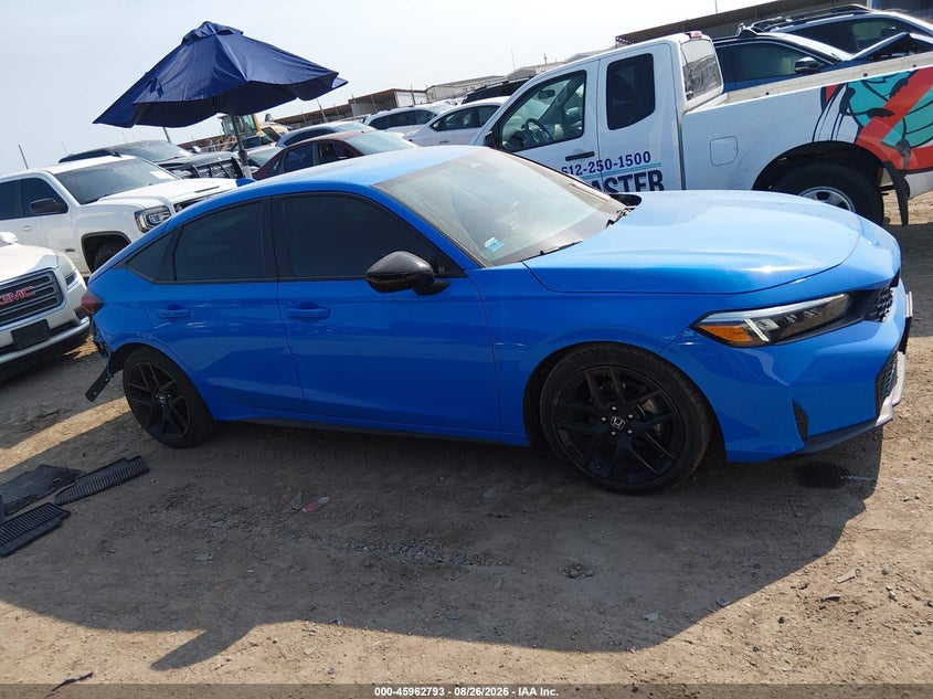 HONDA CIVIC SEDAN 2025 VIN 19XFL2H89SE007224