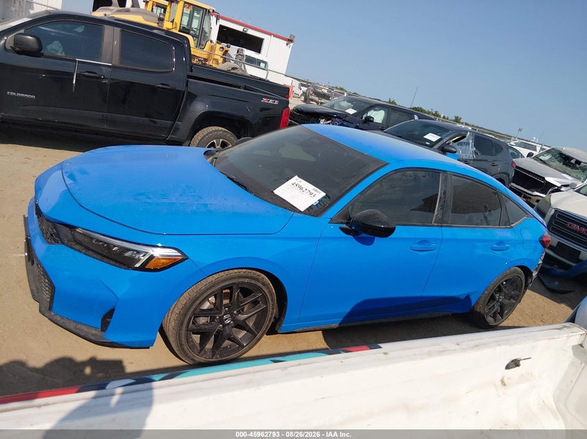 HONDA CIVIC SEDAN 2025 VIN 19XFL2H89SE007224