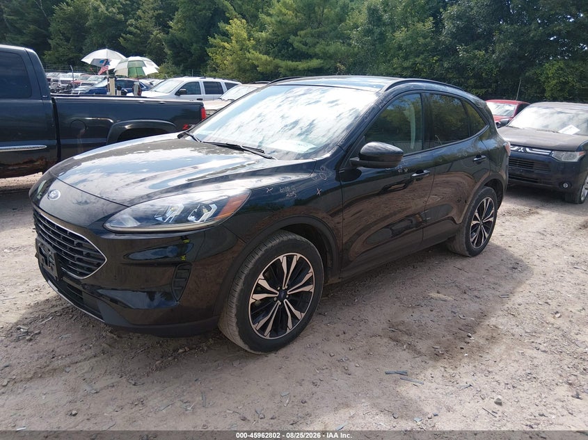 2022 Ford Escape, Град, IAAI, VIN 1FMCU9G61NUA76225 — фото 2