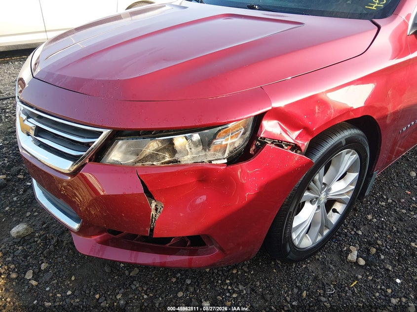 CHEVROLET IMPALA 2015 VIN 2G1125S30F9255029