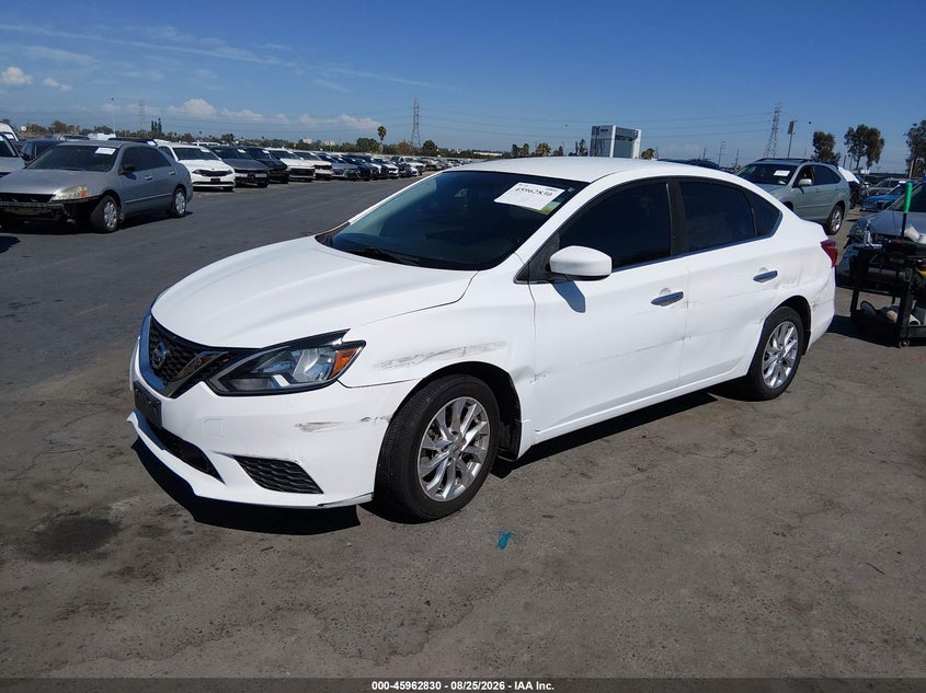 2018 Nissan Sentra Sv, Левый бок, IAAI, VIN 3N1AB7APXJY259639 — фото 2