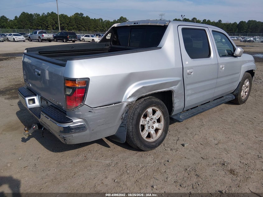 HONDA RIDGELINE 2006 VIN 2HJYK16586H557535