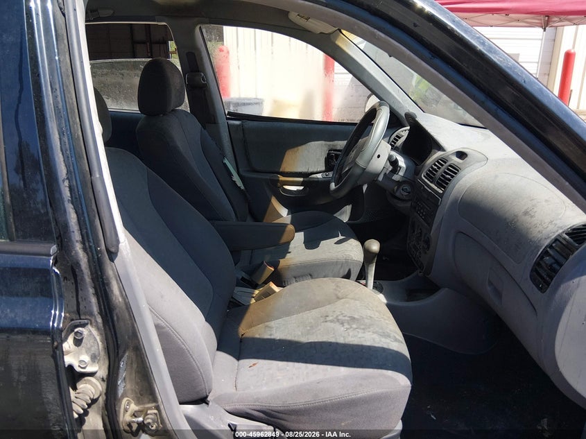 2003 HYUNDAI ACCENT SEDAN 1.6L I-4 DOHC, 104HP