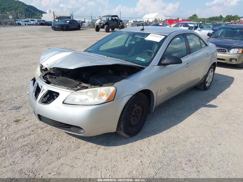 2008 Pontiac G6, Front End, IAAI, VIN 1G2ZF57B384136934 — photo 2