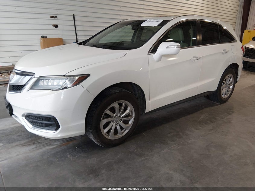 2018 Acura Rdx Acurawatch Plus Package, Изъятое, IAAI, VIN 5J8TB4H36JL011549 — фото 2
