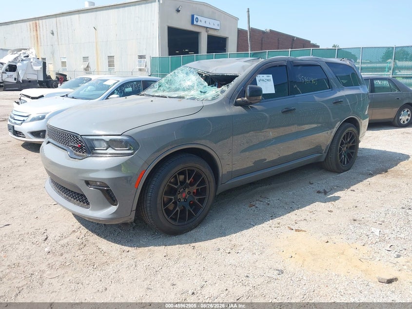 Vin: 1c4rdjag3nc174132, lot: 46462124, dodge durango sxt awd 20222
