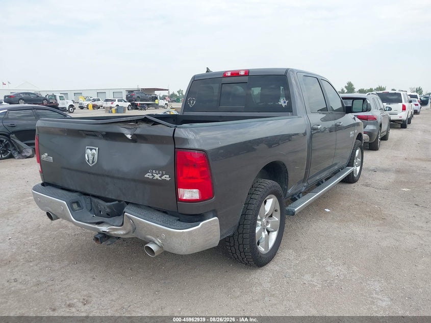 Vin: 1c6rr7tt2hs698730, lot: 46462158, ram 1500 big horn  4x4 6'4 box 20174