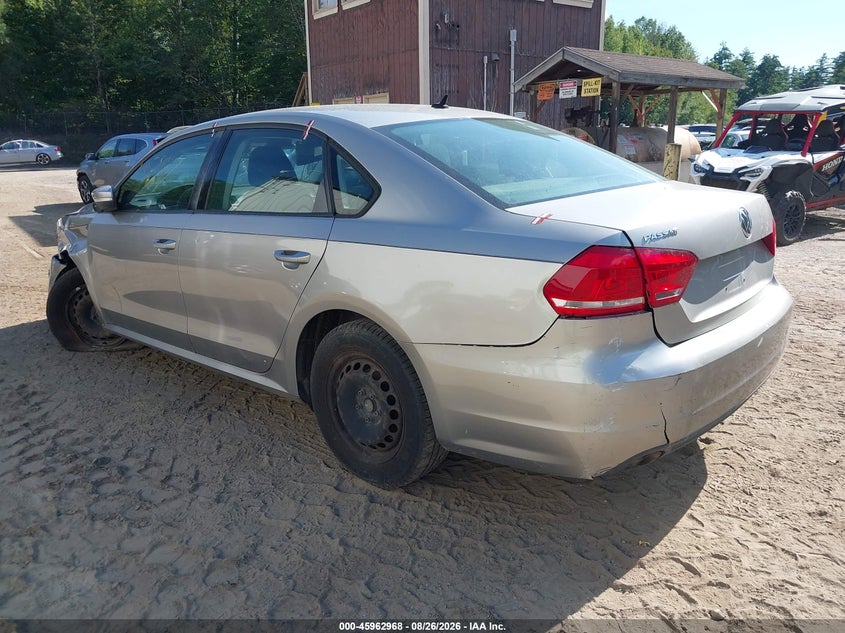 2014 VOLKSWAGEN PASSAT SEDAN 2.5L I-5 DOHC, VVT, 170HP