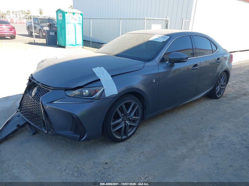 Vin: jthba1d27h5044338, lot: 46462220, lexus is 200t 20172