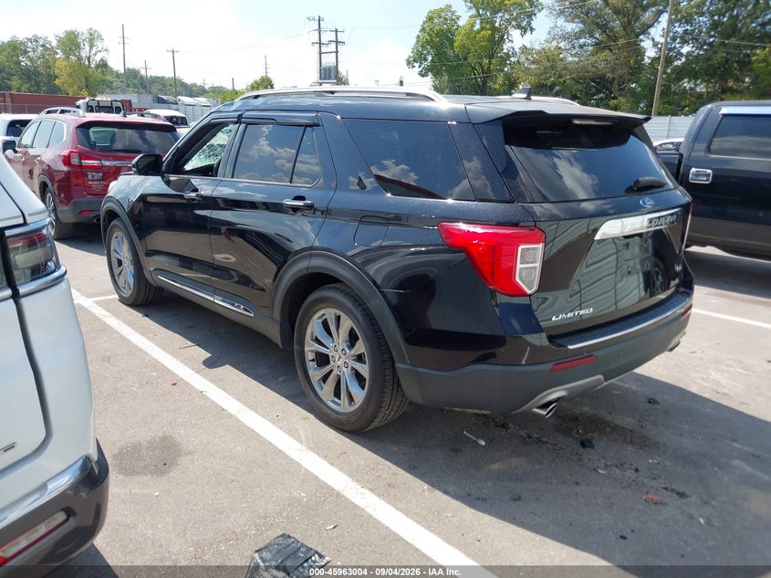Vin: 1fmsk7fh9nga64766, lot: 46462223, ford explorer limited 20223