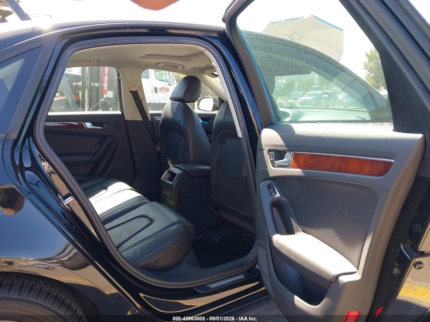 2011 AUDI A4 SEDAN 2.0L I-4 DI, DOHC, VVT, TURBO, 211HP