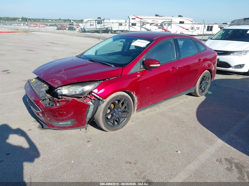 Vin: 1fadp3f2xgl329598, lot: 46462229, ford focus se 20162
