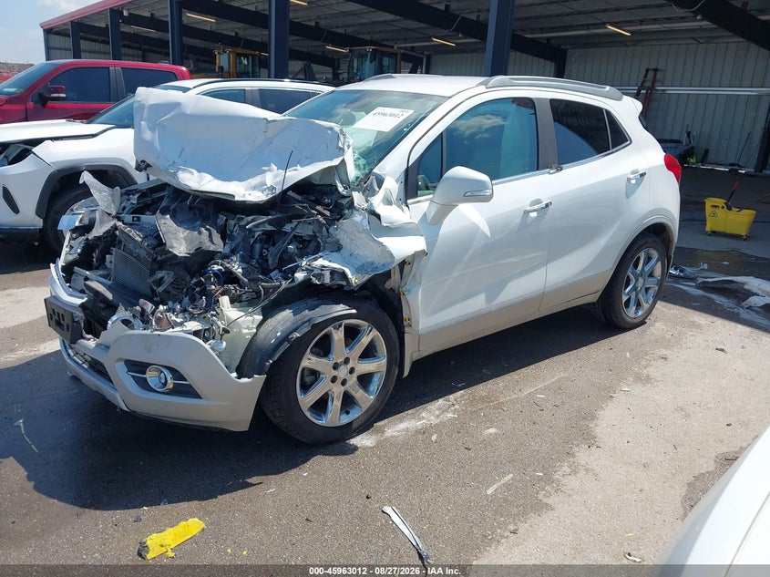 2016 Buick Encore, Front End, IAAI, VIN KL4CJGSB7GB718865 — photo 2