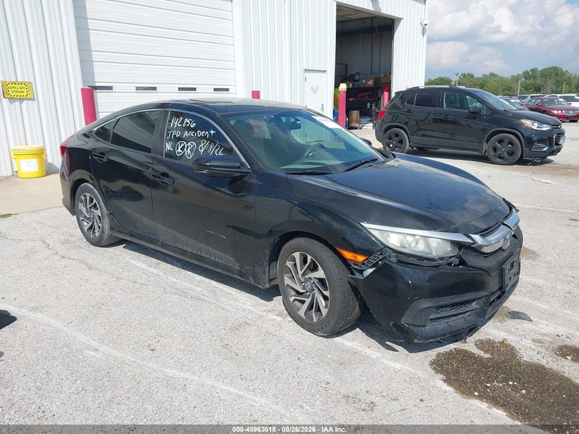 Vin: 19xfc2f77ge021656, lot: 46462237, honda civic ex 20161