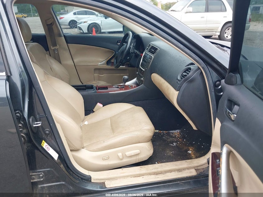 2008 LEXUS IS 250 auction photo 5