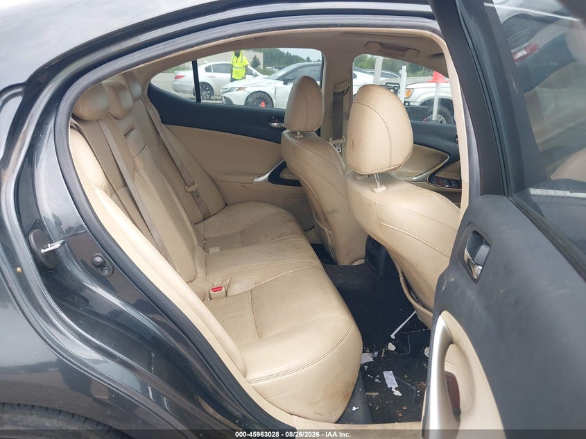 2008 LEXUS IS 250 auction photo 8