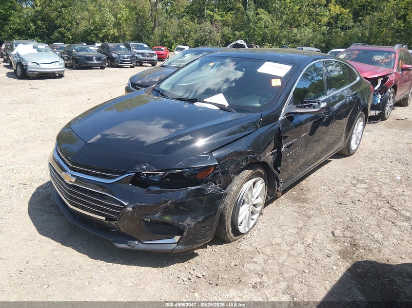 2018 Chevrolet Malibu, Лівий перед, IAAI, VIN 1G1ZD5ST7JF183873 — фото 2