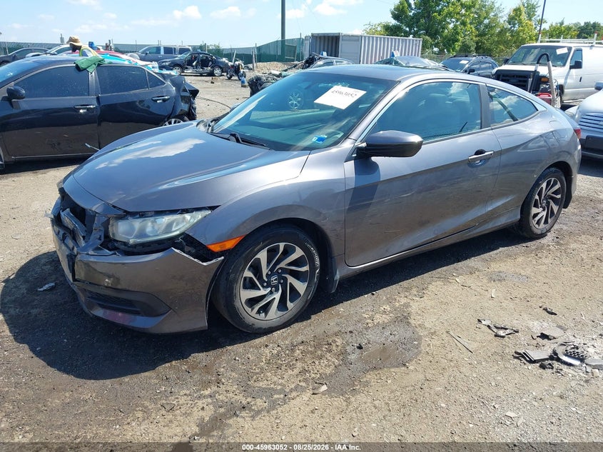 2017 Honda Civic, Front End, IAAI, VIN 2HGFC4B0XHH306721 — photo 2