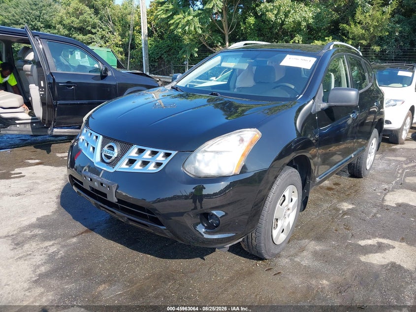 2014 Nissan Rogue, Правый бок, IAAI, VIN JN8AS5MT7EW613015 — фото 2