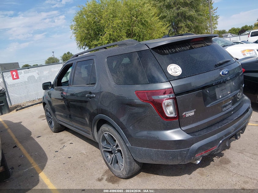 2015 FORD EXPLORER auction photo 3