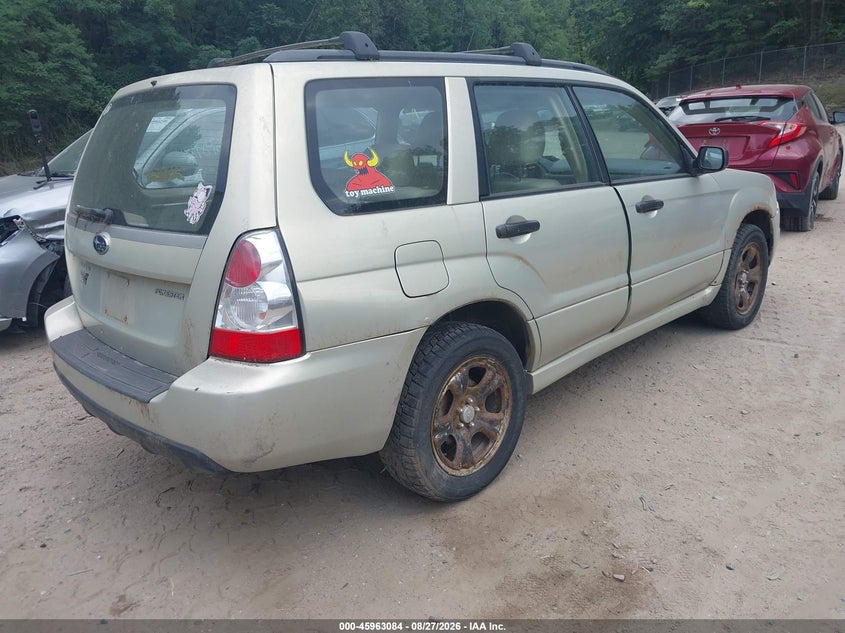 2007 SUBARU FORESTER auction photo 4