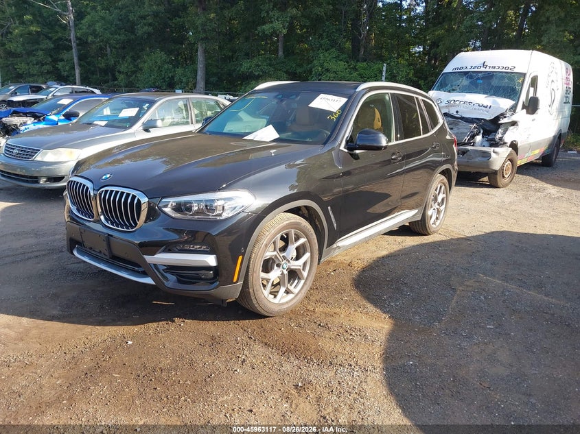2020 BMW X3 auction photo 2