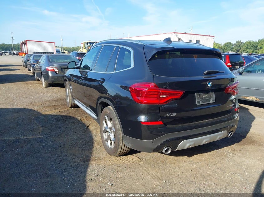 2020 BMW X3 auction photo 3