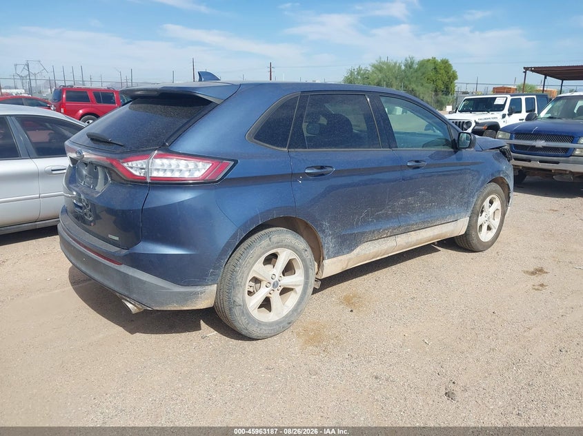 Vin: 2fmpk3g96jbb96147, lot: 46462406, ford edge se 20184