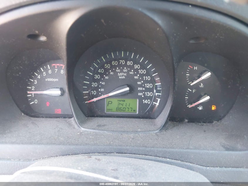 2009 KIA SPECTRA auction photo 7