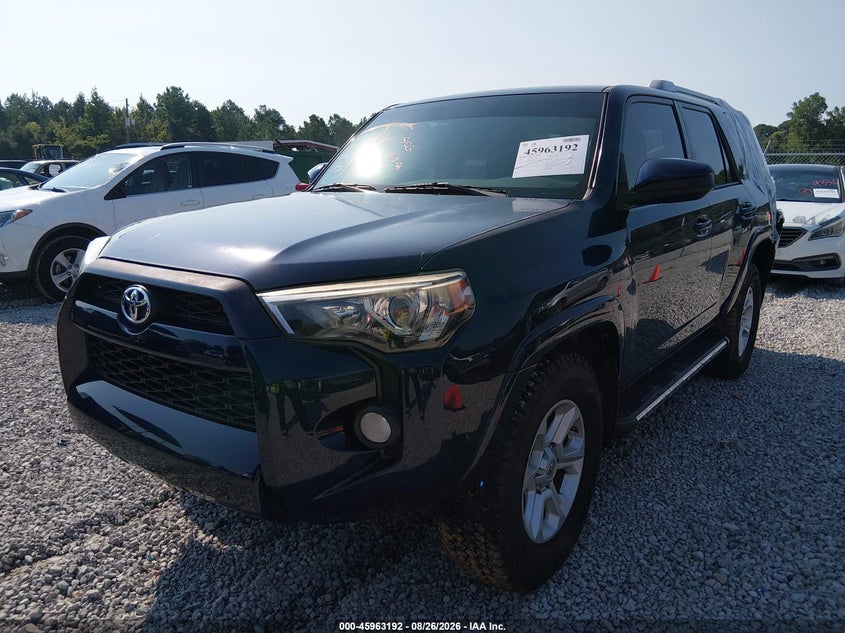 2017 Toyota 4Runner, Rear, IAAI, VIN JTEZU5JR8H5159171 — photo 2