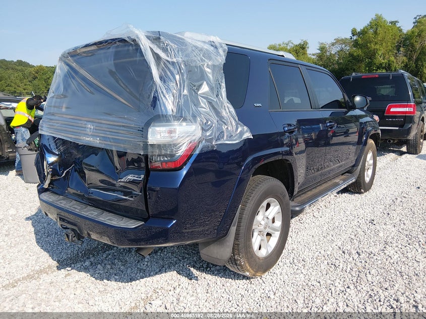 Vin: jtezu5jr8h5159171, lot: 46462411, toyota 4runner sr5 20174