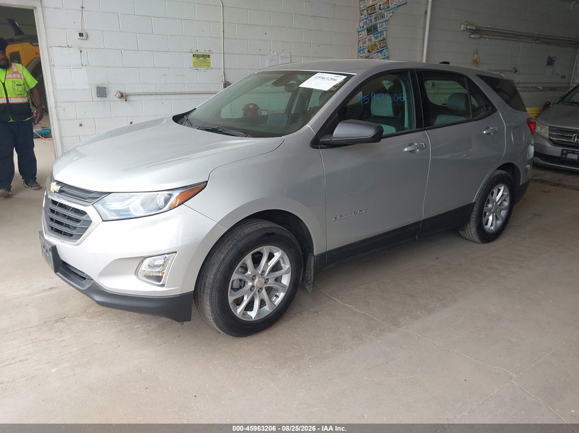 2018 Chevrolet Equinox, Удар ззаду, IAAI, VIN 3GNAXHEV3JL103234 — фото 2