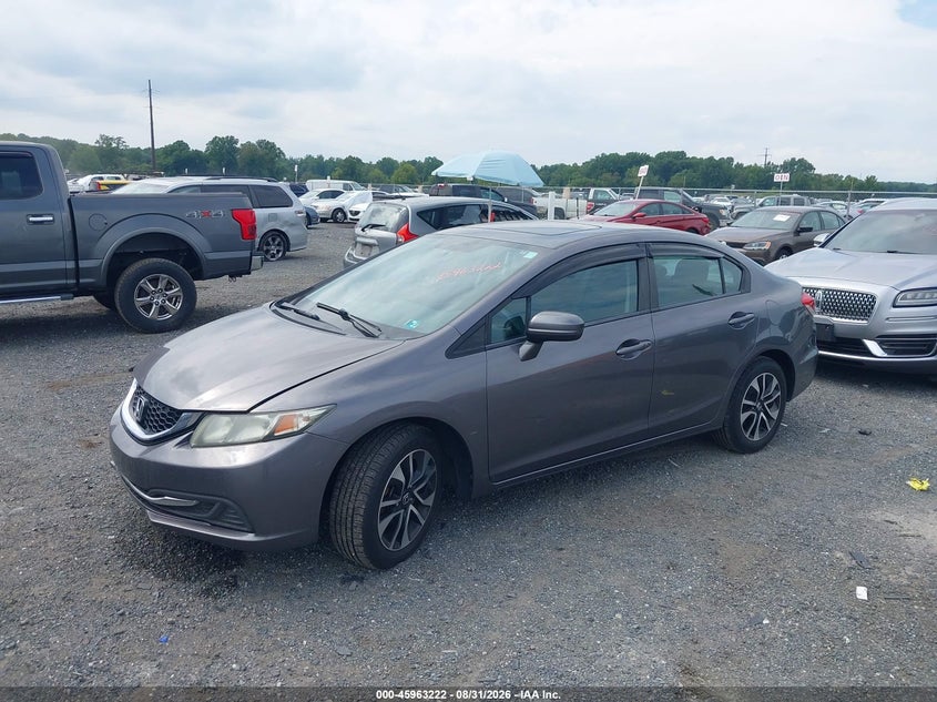 2014 HONDA CIVIC auction photo 2