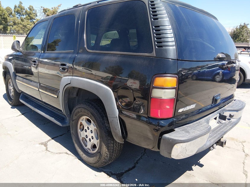 CHEVROLET TAHOE 2006 VIN 1GNEK13T76R164319