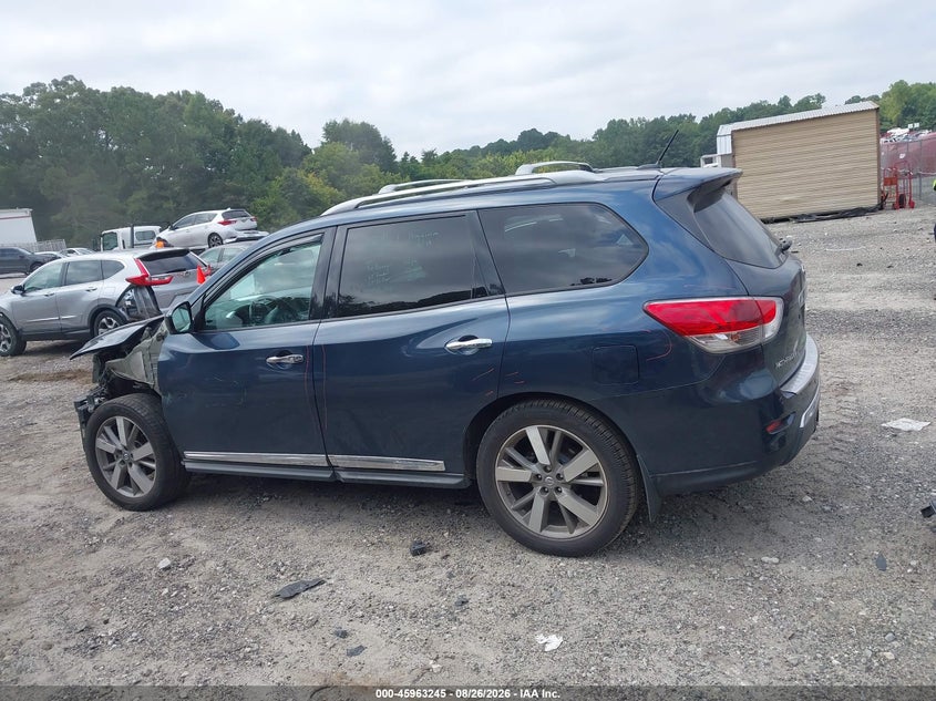 NISSAN PATHFINDER 2014 VIN 5N1AR2MN3EC664824